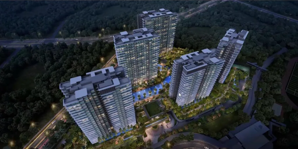 chuan park aerial view